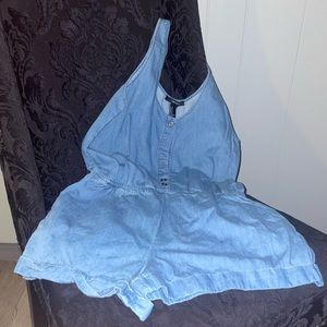 Denim Forever 21 Romper